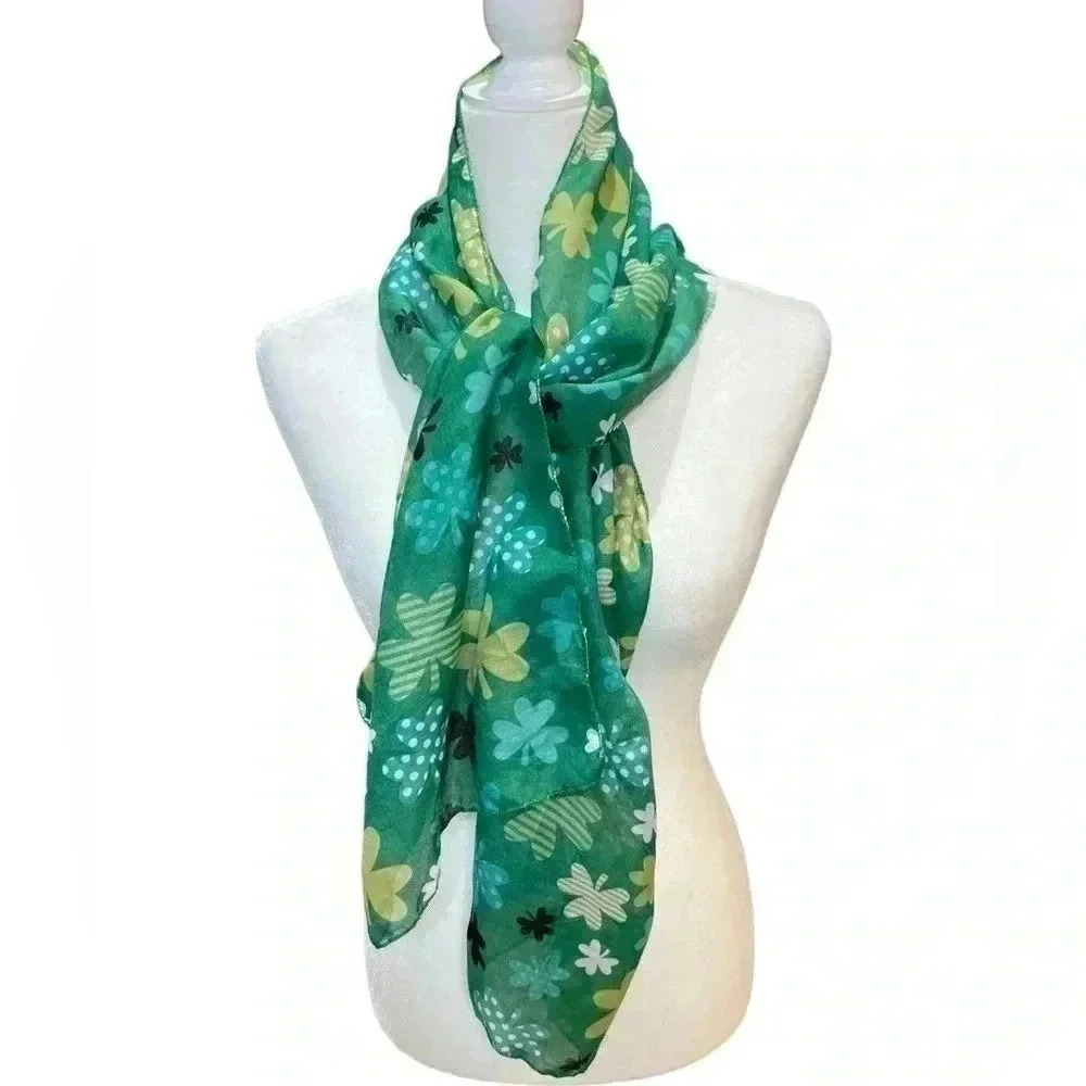 Saint Patrick’s Day Scarf - Lucky Irish ☘️